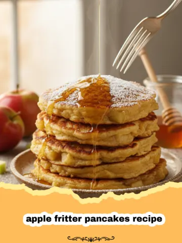 Homemade Apple Fritter Pancakes: A Crispy, Cinnamon-Swirled Breakfast