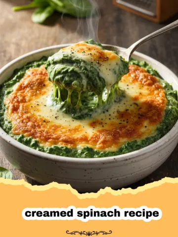 The Ultimate Creamy Steakhouse-Style Creamed Spinach