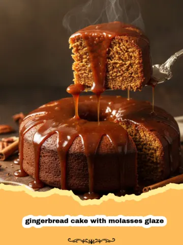 The Ultimate Spiced Gingerbread Cake with Molasses Glaze 3 The Ultimate Spiced Gingerbread Cake with Molasses Glaze