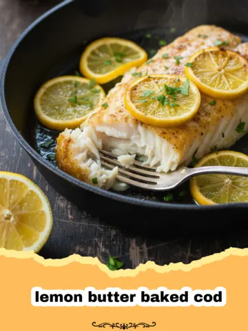 Easy Lemon Butter Baked Cod Recipe 5 Easy Lemon Butter Baked Cod Recipe