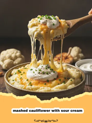 The Secret to Perfect Mashed Cauliflower with Sour Cream