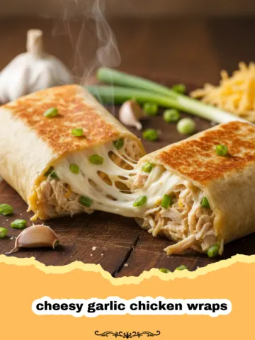The Ultimate Cheesy Garlic Chicken Wraps Recipe 19 The Ultimate Cheesy Garlic Chicken Wraps Recipe