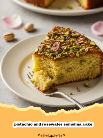 The Ultimate Pistachio and Rosewater Semolina Cake 11 The Ultimate Pistachio and Rosewater Semolina Cake