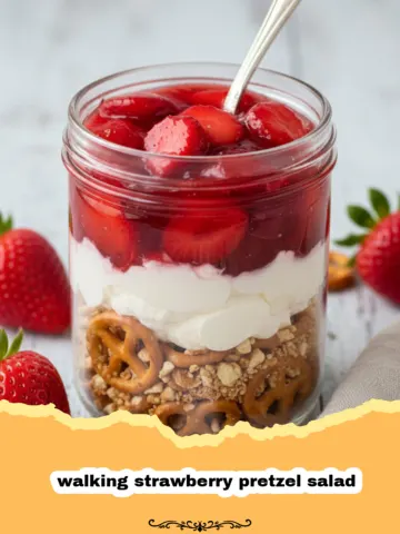 The Ultimate Walking Strawberry Pretzel Salad for Your Next Summer Picnic