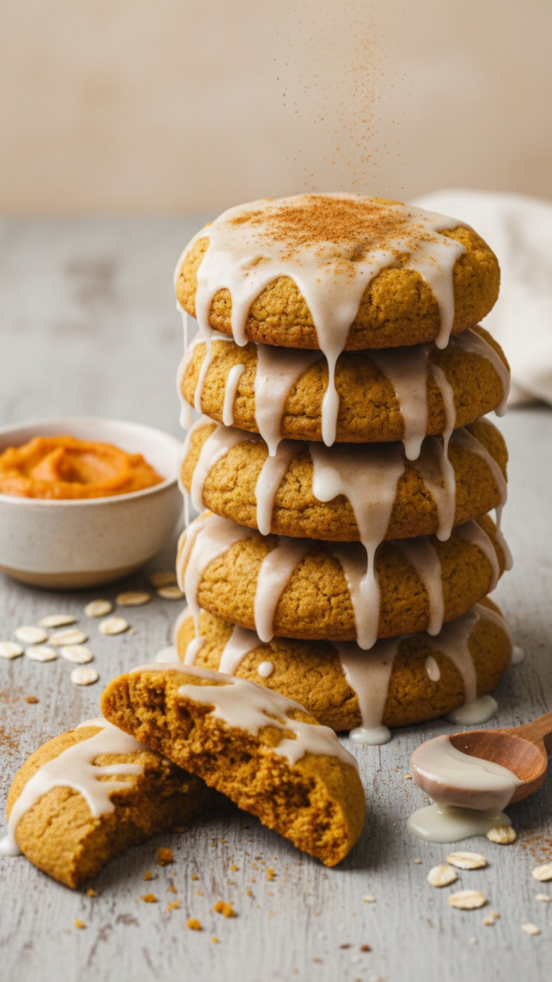Pumpkin Brown Butter Cookies Preparation