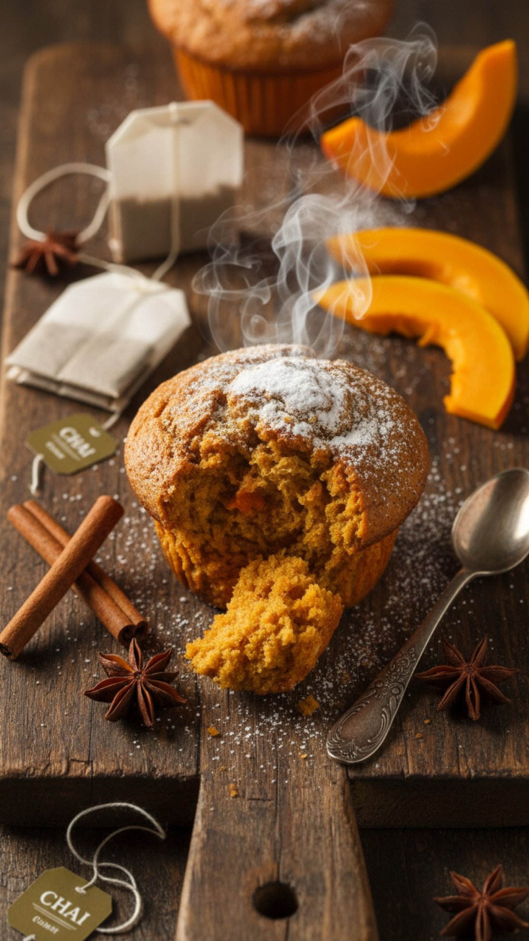 The Best Ever Pumpkin Chai Muffins with Spiced Streusel 4 Pumpkin Chai Muffins Preparation