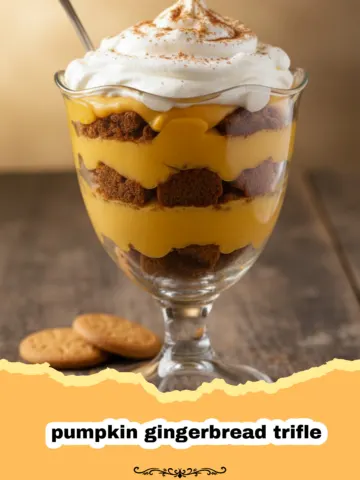 The Ultimate Festive Pumpkin Gingerbread Trifle