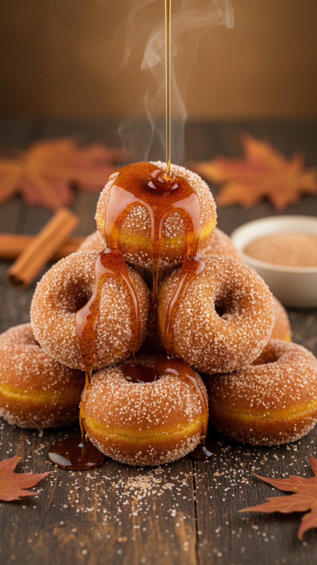Pumpkin Maple Donut Holes 2 Preparation