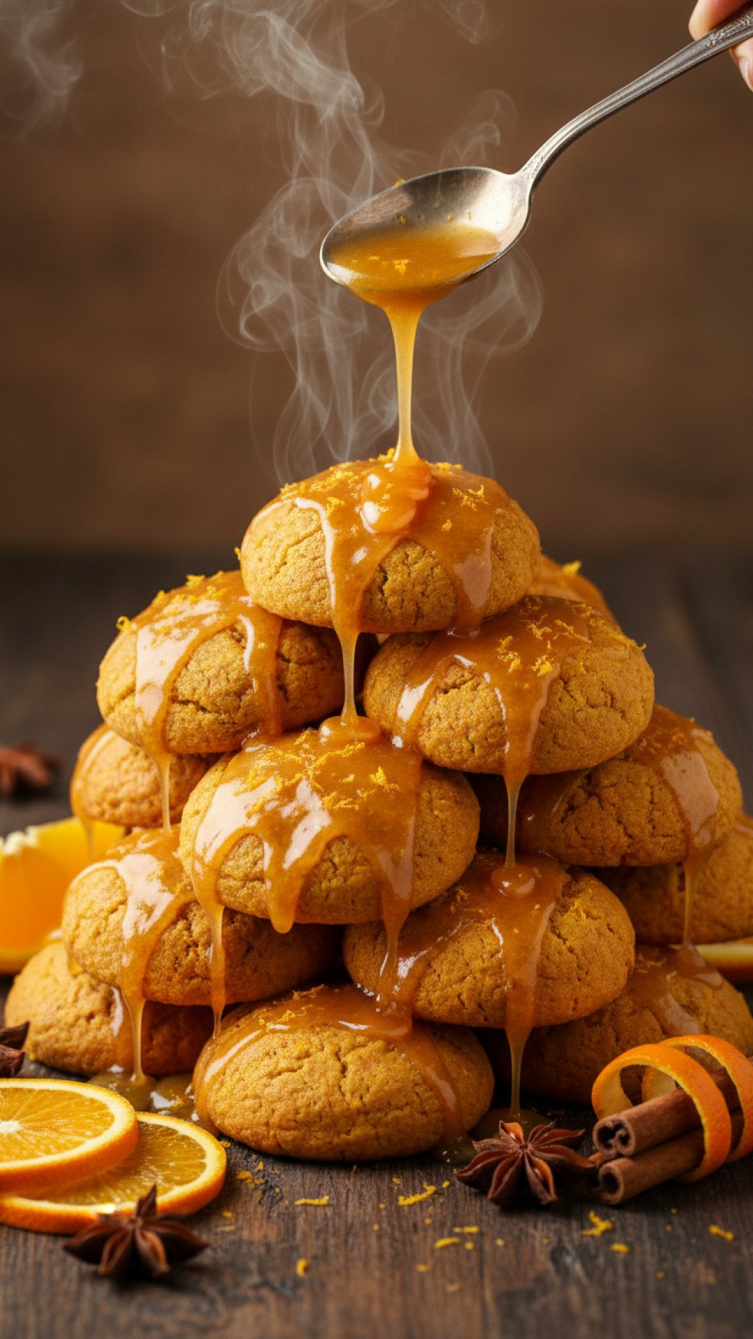 Pumpkin Orange Zest Cookies Preparation