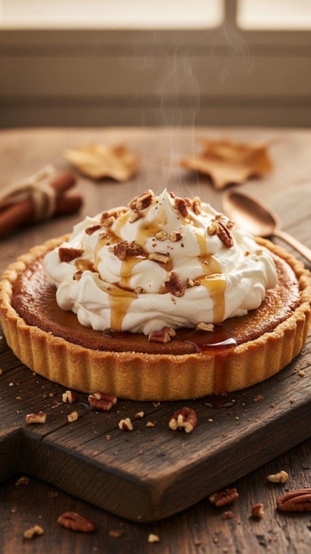 Pumpkin Pecan Tarts Preparation