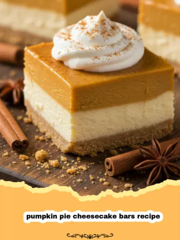 The Ultimate Pumpkin Pie Cheesecake Bars Recipe