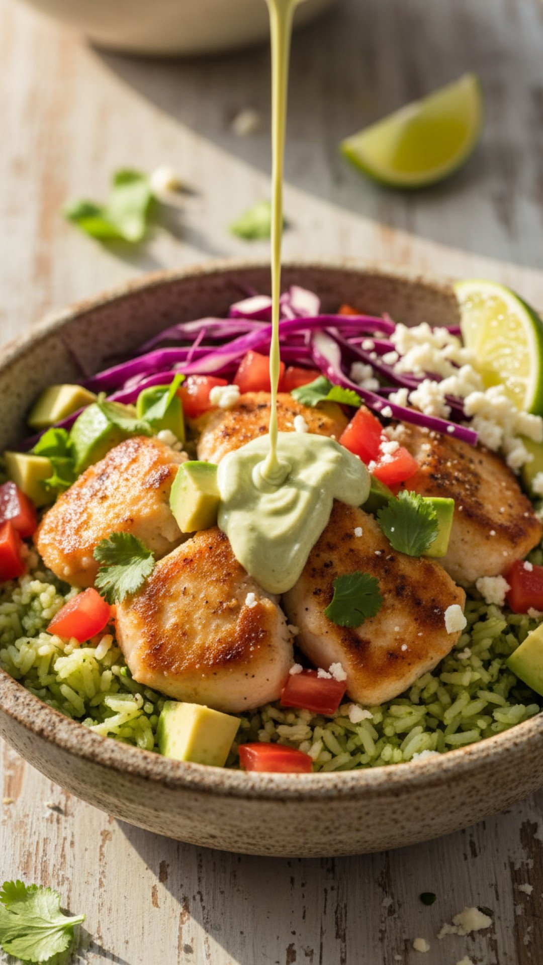 Quick Coastal Fish Taco Bowls Preparation