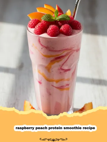 Energizing Raspberry Peach Protein Smoothie Recipe for Active Mornings 17 Energizing Raspberry Peach Protein Smoothie Recipe for Active Mornings