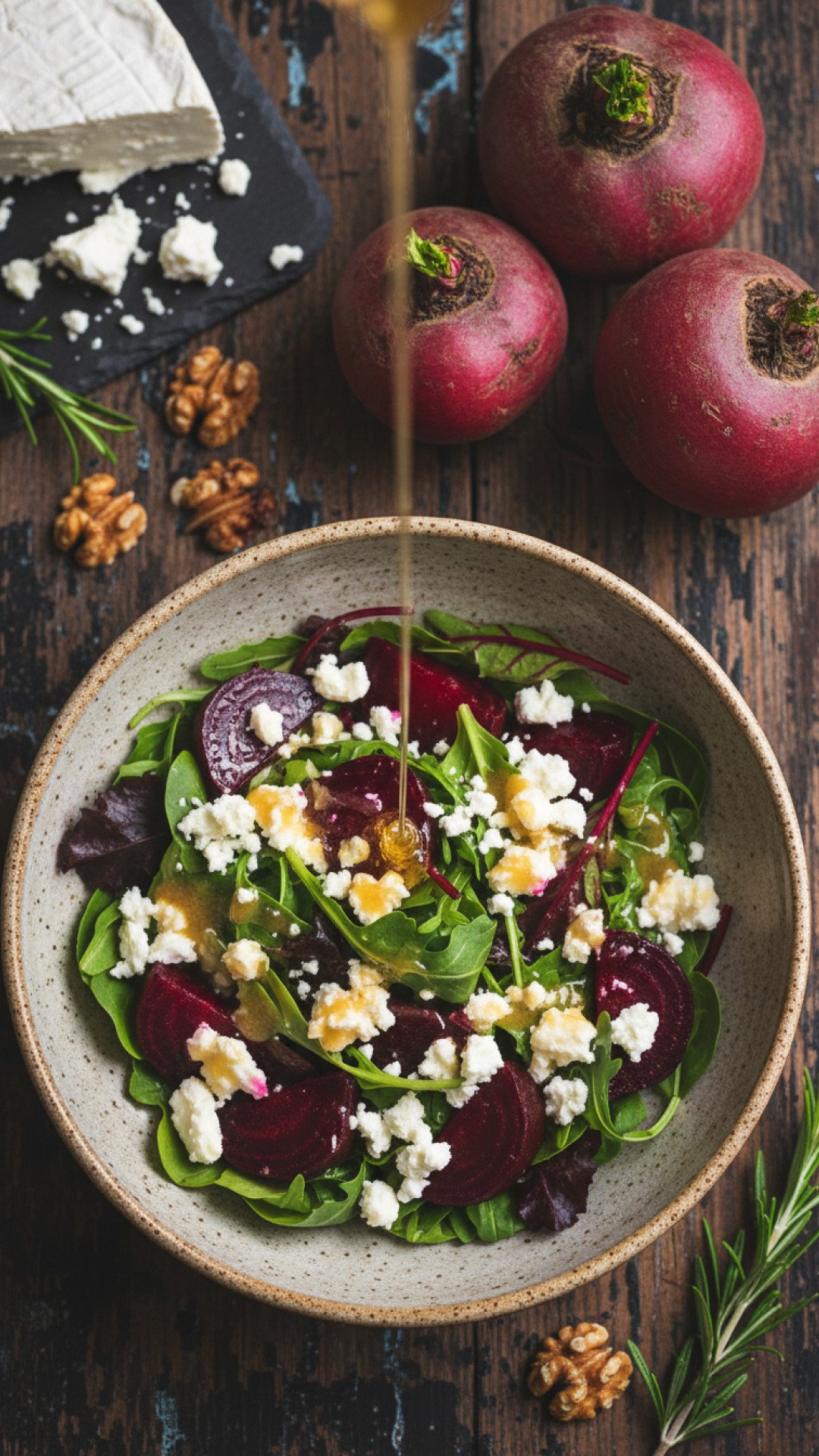 The Most Vibrant Roasted Beet and Goat Cheese Salad Recipe 4 Roasted Beet and Goat Cheese Salad Preparation