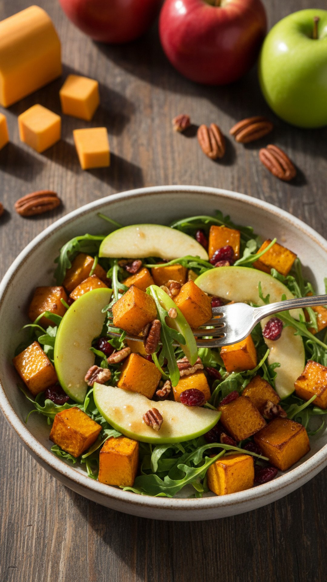 The Perfect Roasted Butternut Squash and Apple Salad 4 Roasted Butternut Squash and Apple Salad Preparation
