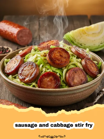 The Best Sausage and Cabbage Stir Fry for Busy Weeknights