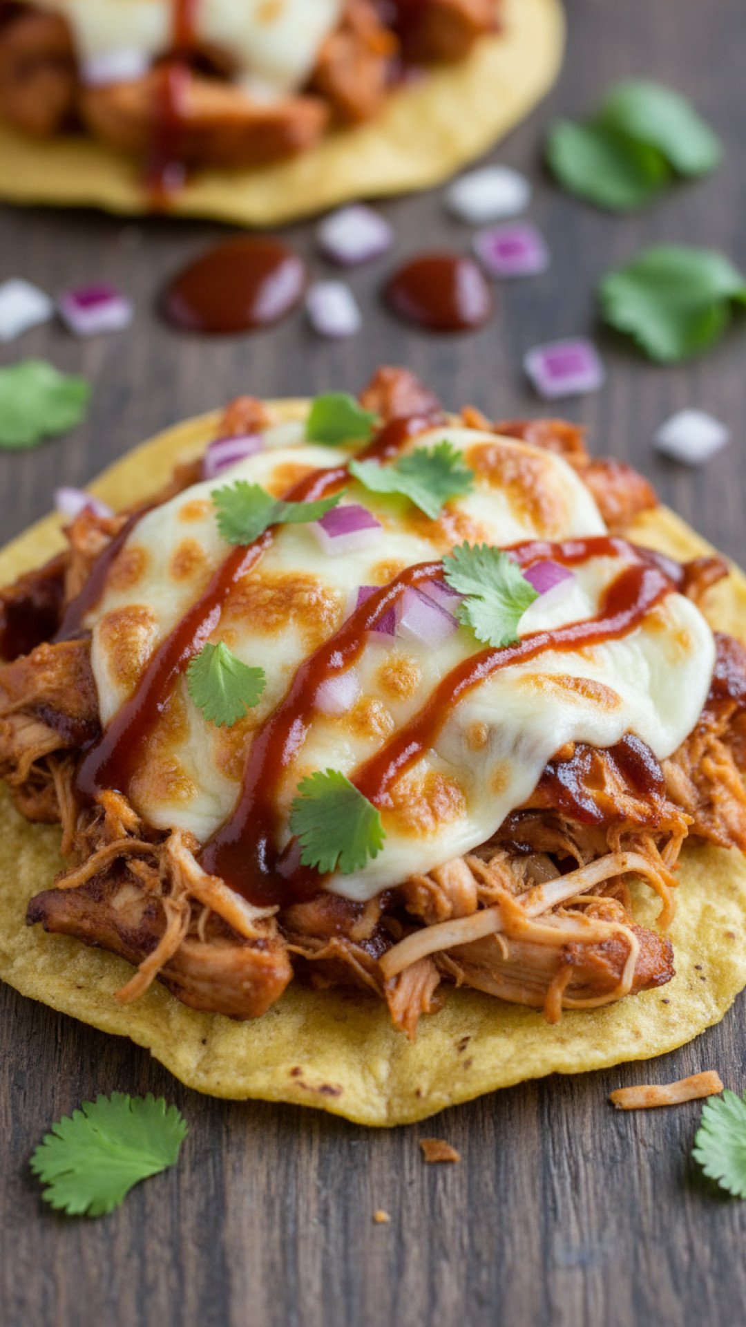 Easy and Smoky BBQ Chicken Tostadas 4 Smoky BBQ Chicken Tostadas Preparation