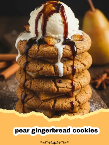 The Ultimate Pear Gingerbread Cookies for the Holiday Season 2 The Ultimate Pear Gingerbread Cookies for the Holiday Season
