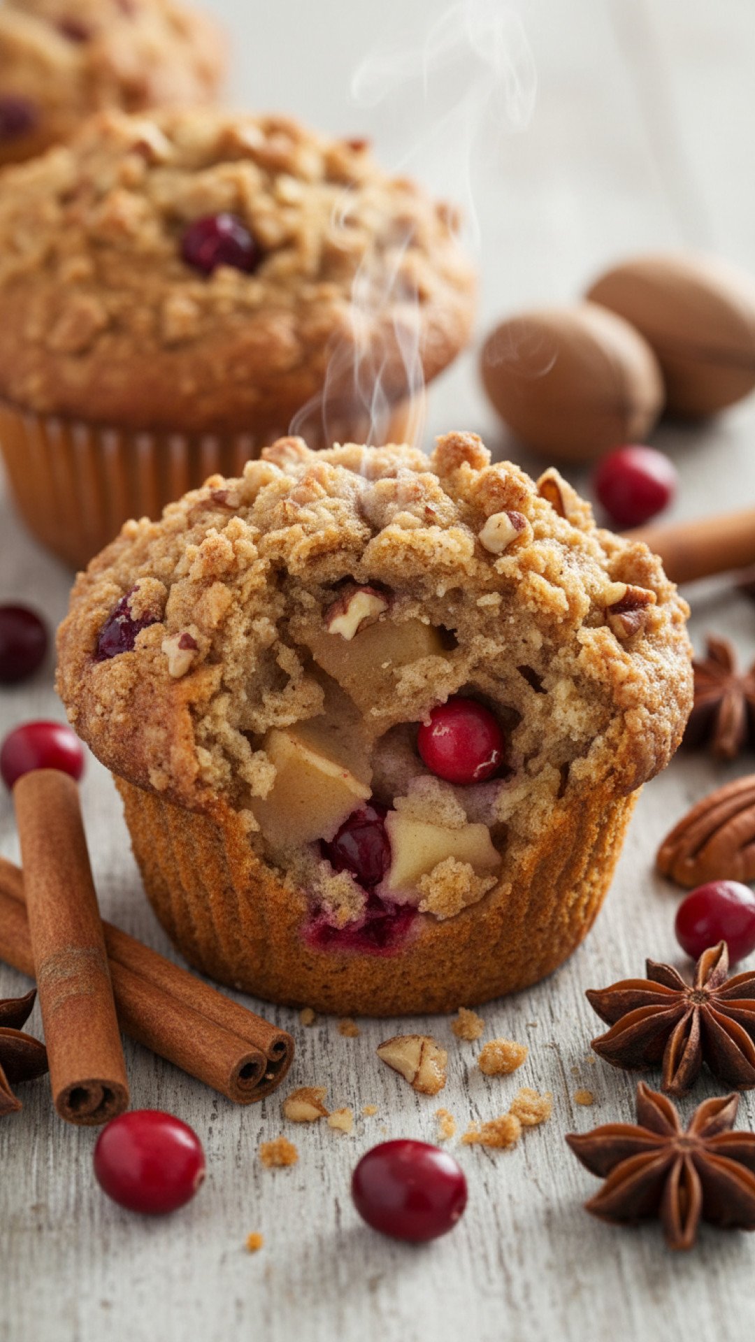 The Best Spiced Apple Cranberry Muffins for a Cozy Morning 4 Spiced Apple Cranberry Muffins Preparation