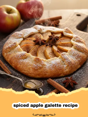 The Most Rustic and Delicious Spiced Apple Galette Recipe
