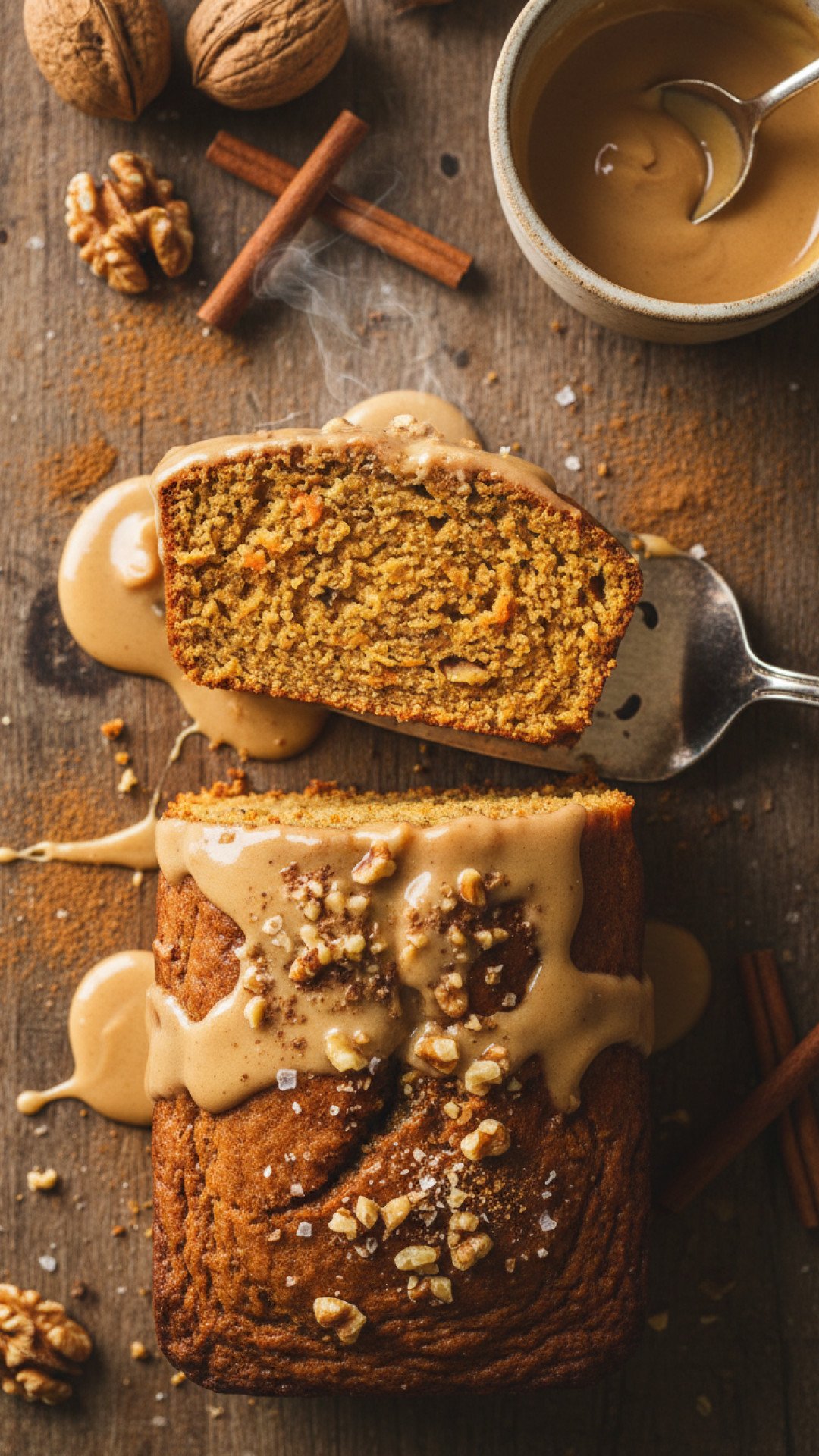 Spiced Carrot Date Loaf with Maple Cream 4 Spiced Carrot Date Loaf with Maple Cream Preparation