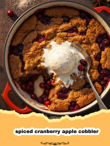 Warm and Cozy Spiced Cranberry Apple Cobbler 8 Warm and Cozy Spiced Cranberry Apple Cobbler