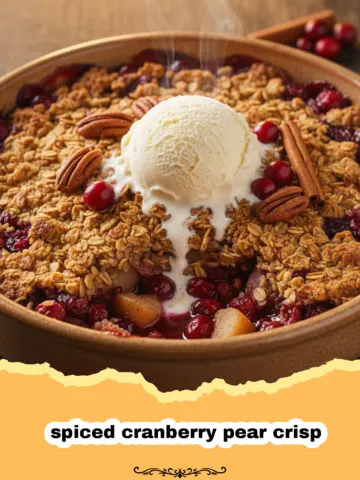The Most Delicious Spiced Cranberry Pear Crisp Recipe 21 The Most Delicious Spiced Cranberry Pear Crisp Recipe