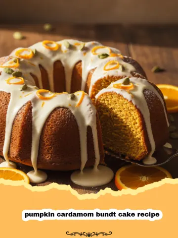 The Most Aromatic Pumpkin Cardamom Bundt Cake Recipe