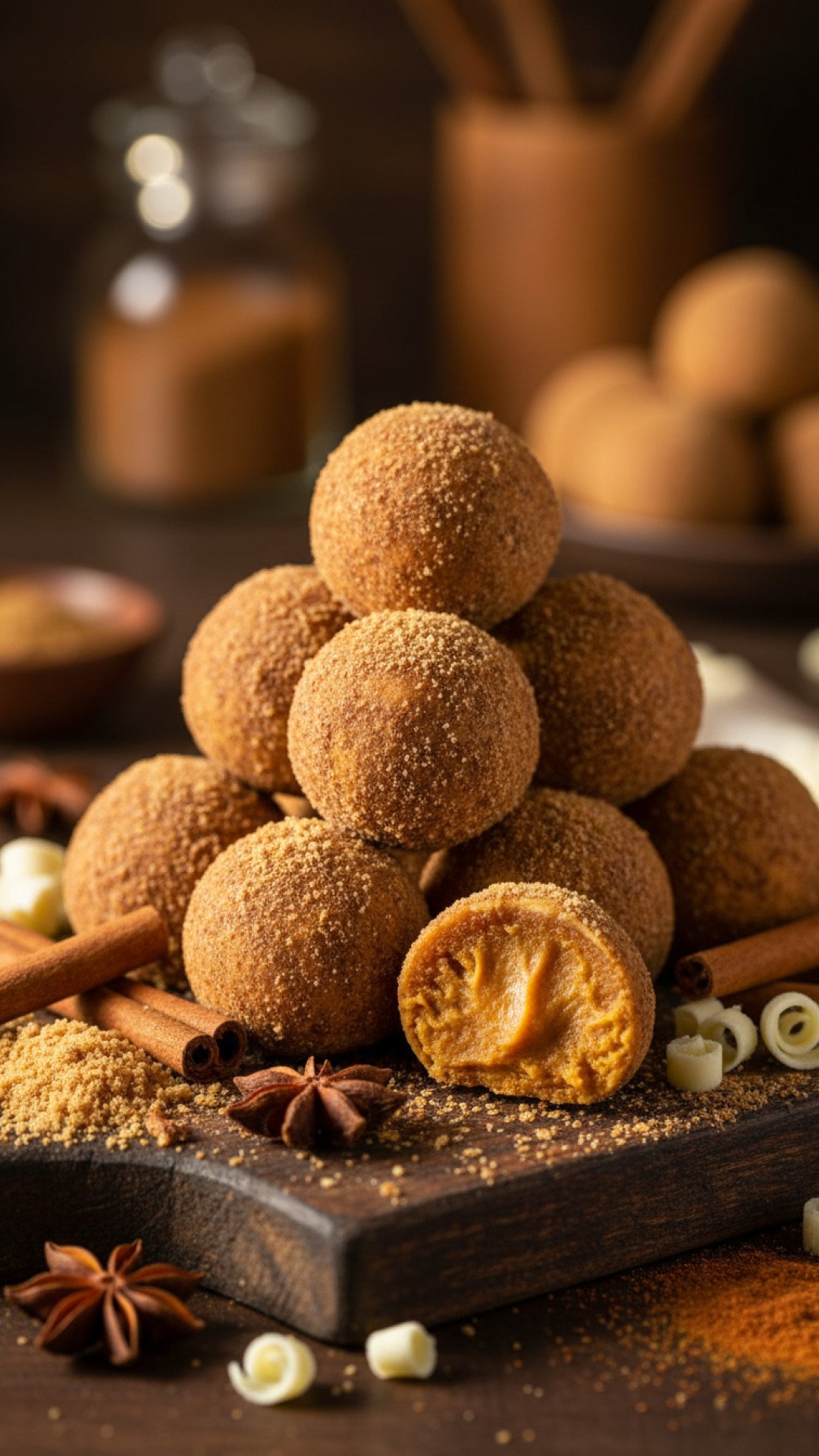 Warm and Cozy Homemade Spiced Pumpkin Truffles 4 Spiced Pumpkin Truffles Preparation