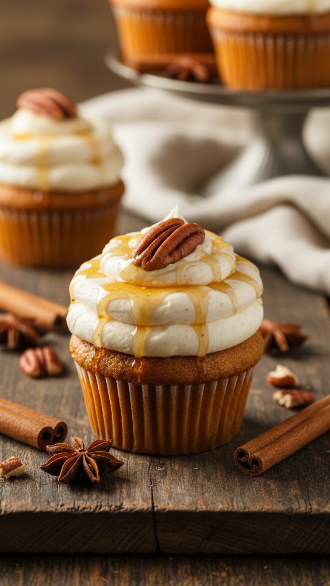 Spiced Sweet Potato Cupcakes Preparation