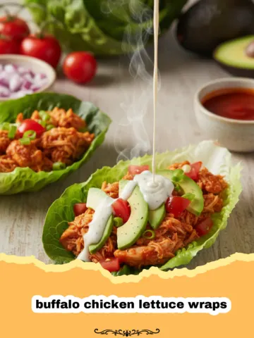 The Ultimate Buffalo Chicken Lettuce Wraps Recipe