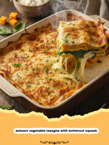 The Ultimate Autumn Vegetable Lasagna with Butternut Squash