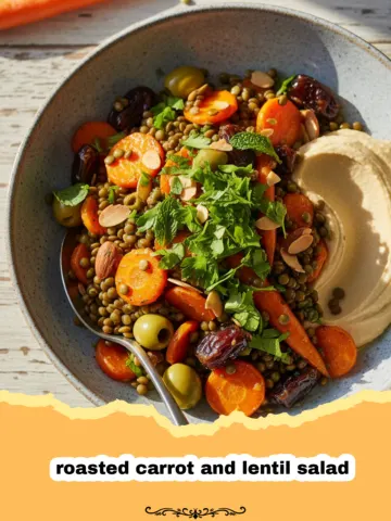 The Ultimate Roasted Carrot and Lentil Salad Recipe