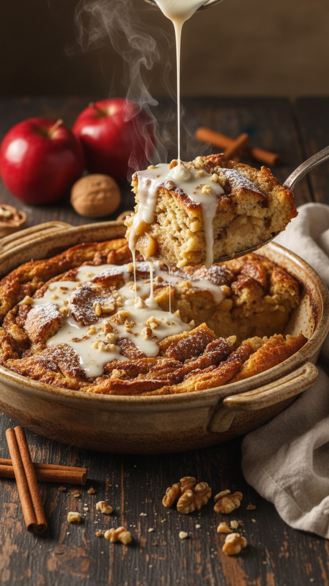 The Ultimate Apple Cinnamon Bread Pudding Preparation
