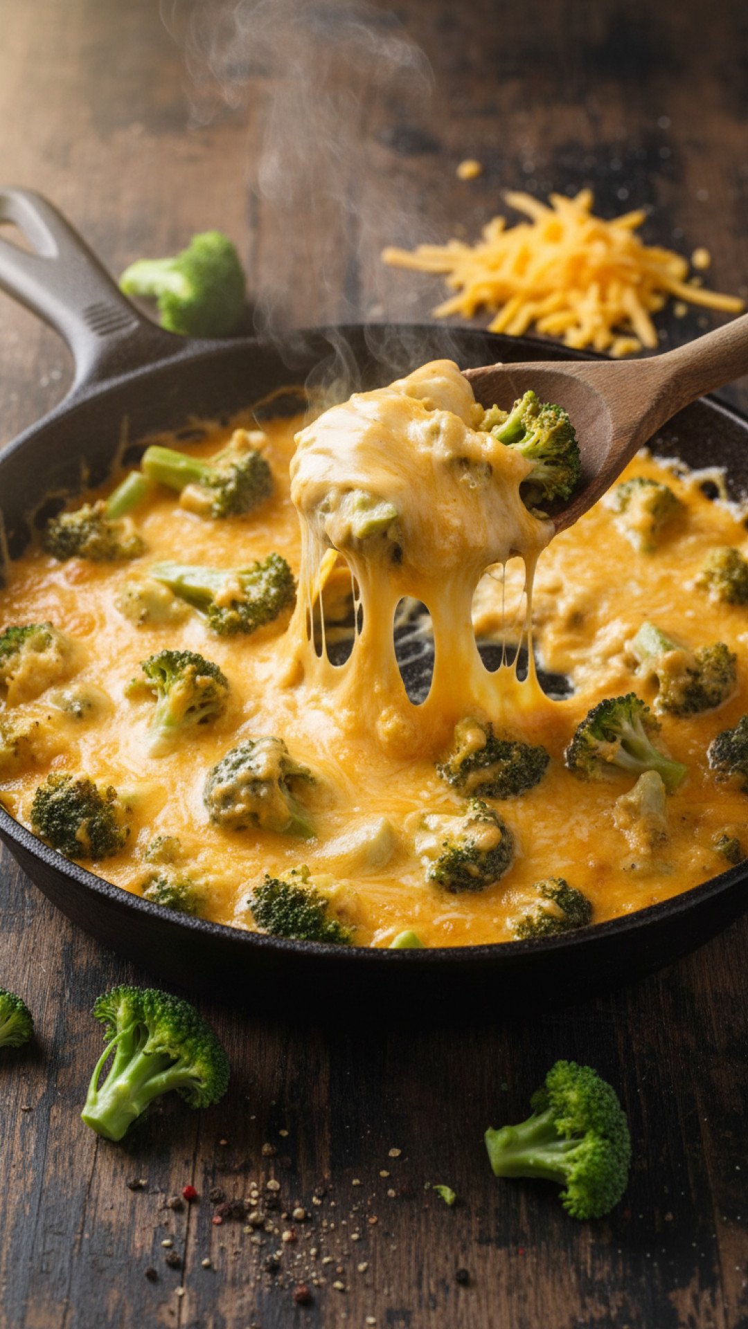 The Ultimate Cheesy Broccoli Preparation