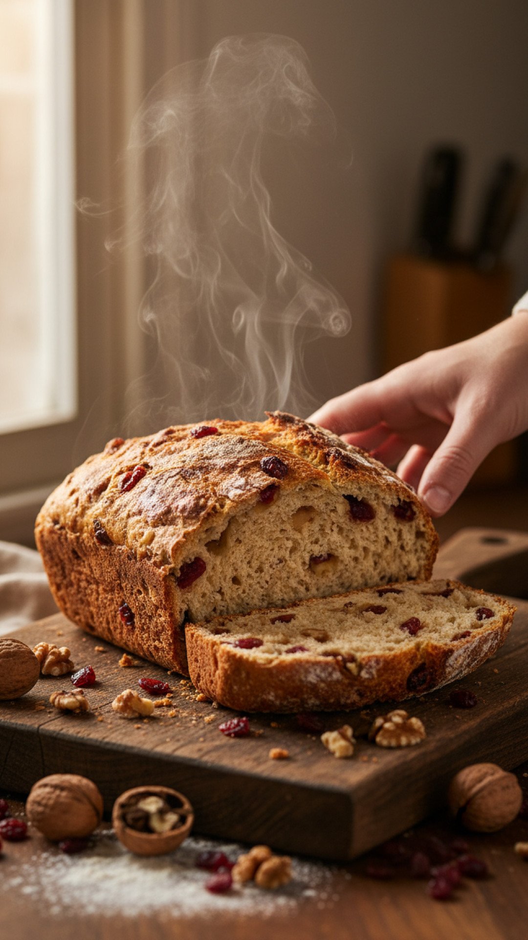 The Ultimate Cranberry Walnut Bread Preparation