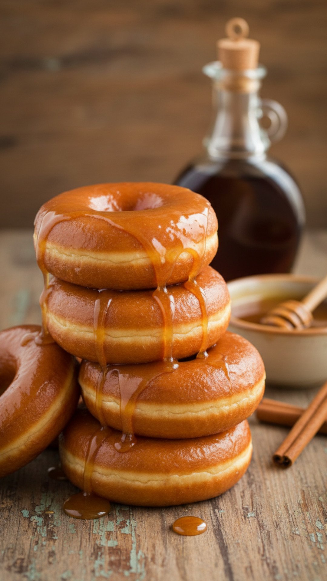 The Ultimate Homemade Maple Glazed Donuts with Real Maple Syrup 4 The Ultimate Homemade Maple Glazed Donuts Preparation