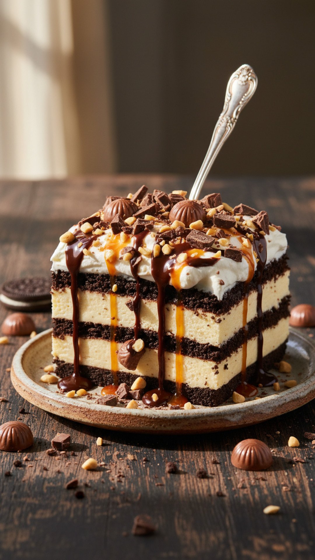 The Ultimate Layered Turtle Lasagna Dessert Preparation