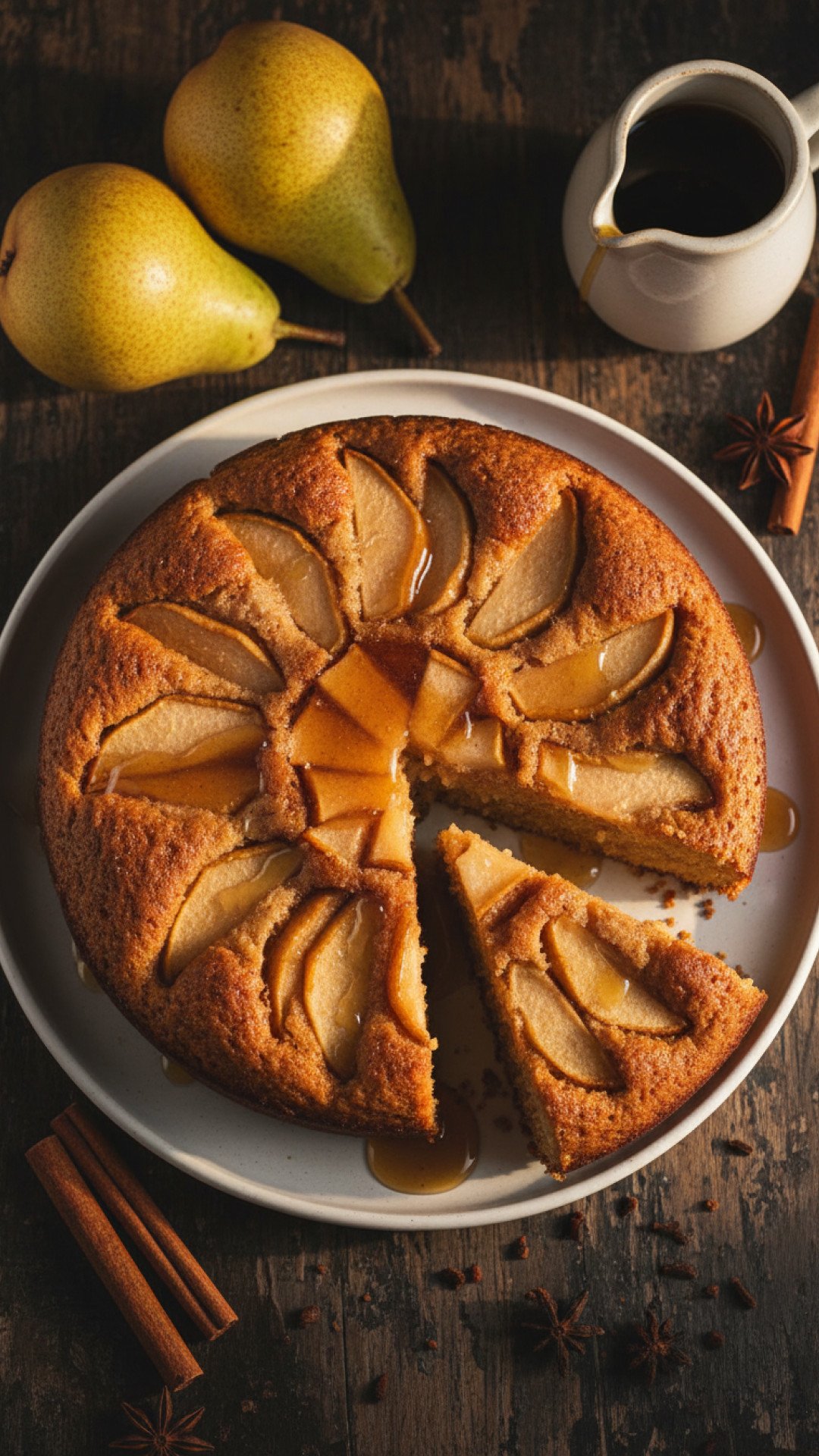 The Ultimate Maple Glazed Pear Cake Recipe for Autumn 4 The Ultimate Maple Glazed Pear Cake Preparation