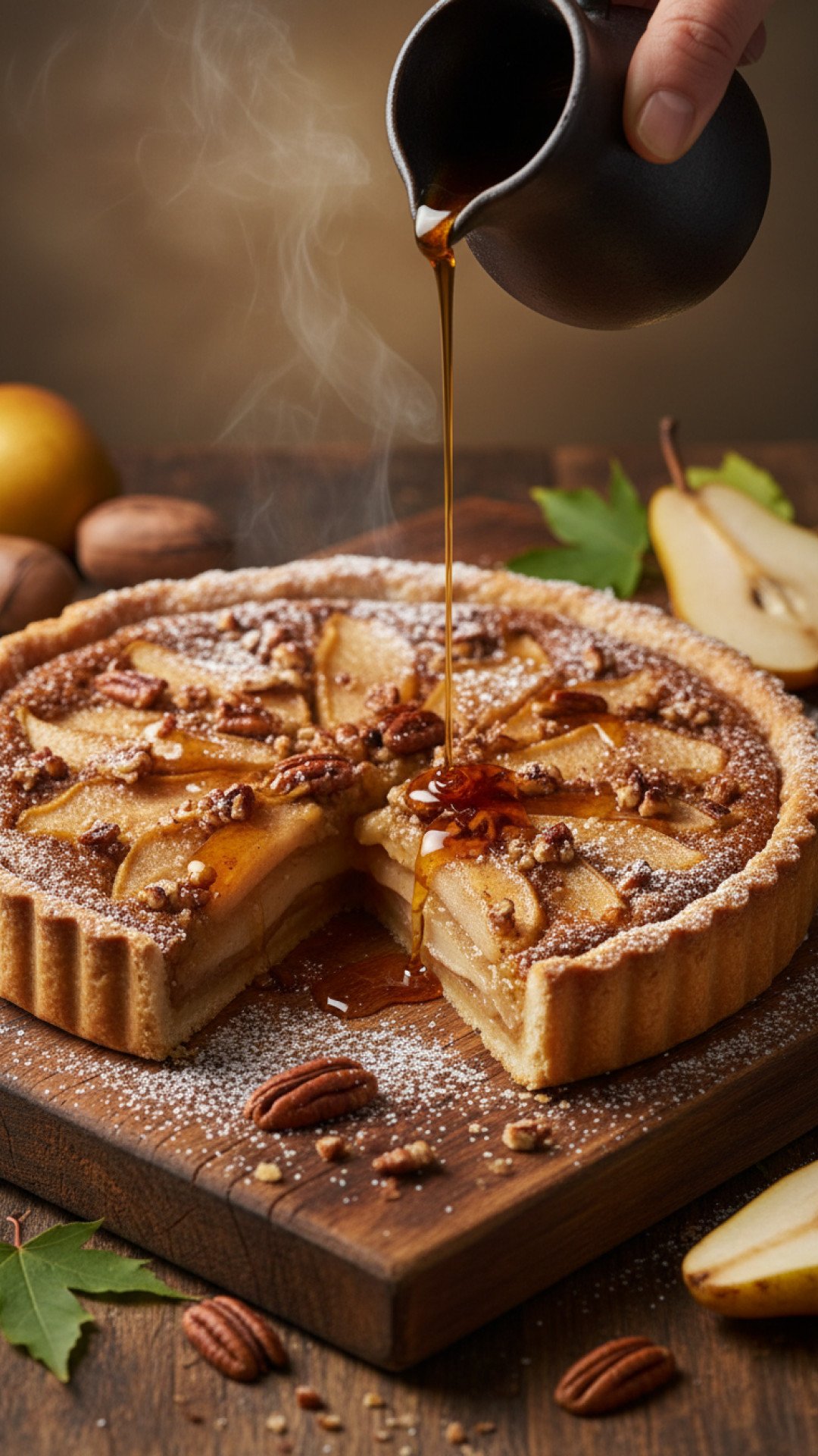 The Ultimate Maple Pecan Pear Tart Preparation