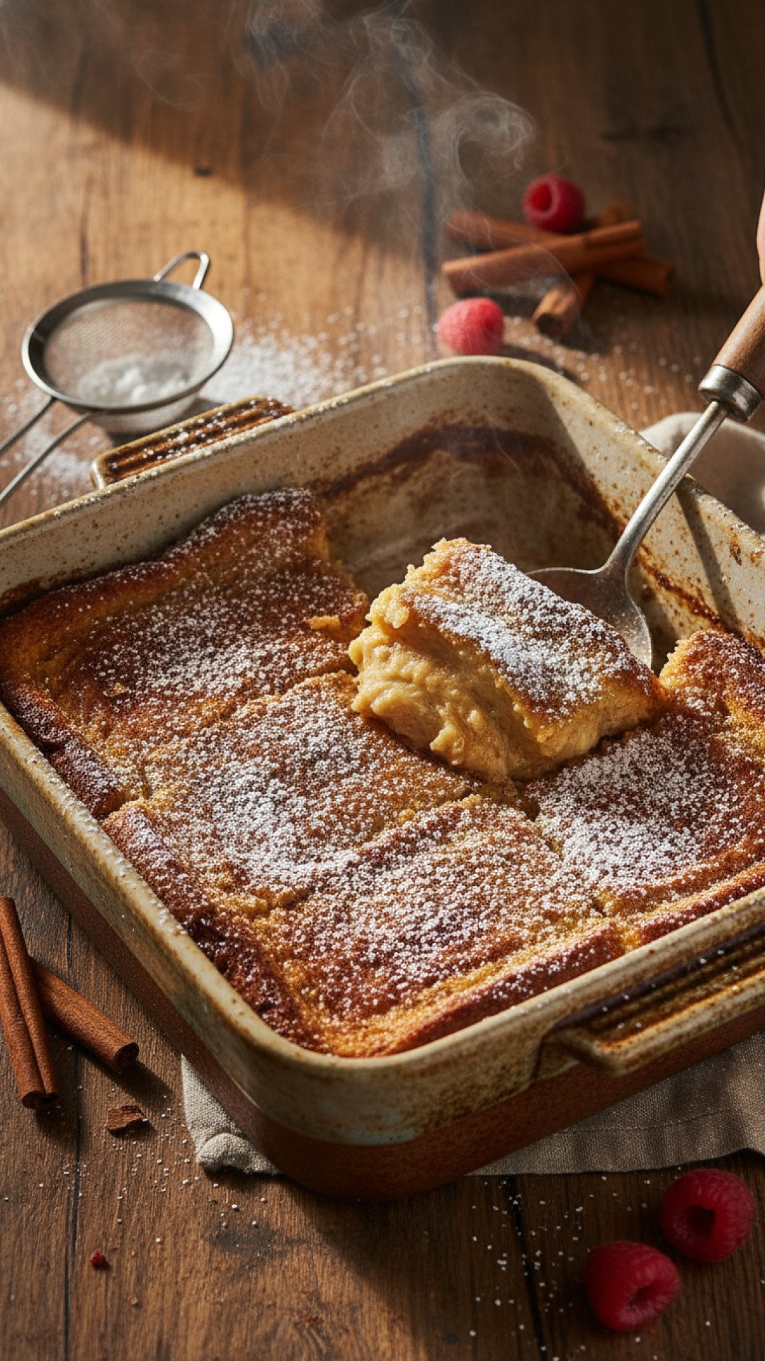 The Ultimate Overnight French Toast Bake Preparation