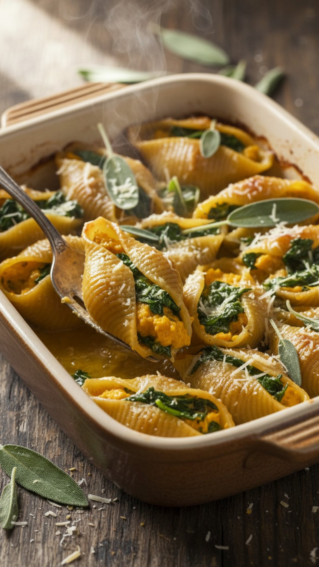 The Ultimate Pumpkin and Spinach Stuffed Shells Preparation