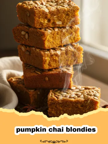 Soft and Chewy Pumpkin Chai Blondies with Spiced Brown Butter 23 Soft and Chewy Pumpkin Chai Blondies with Spiced Brown Butter