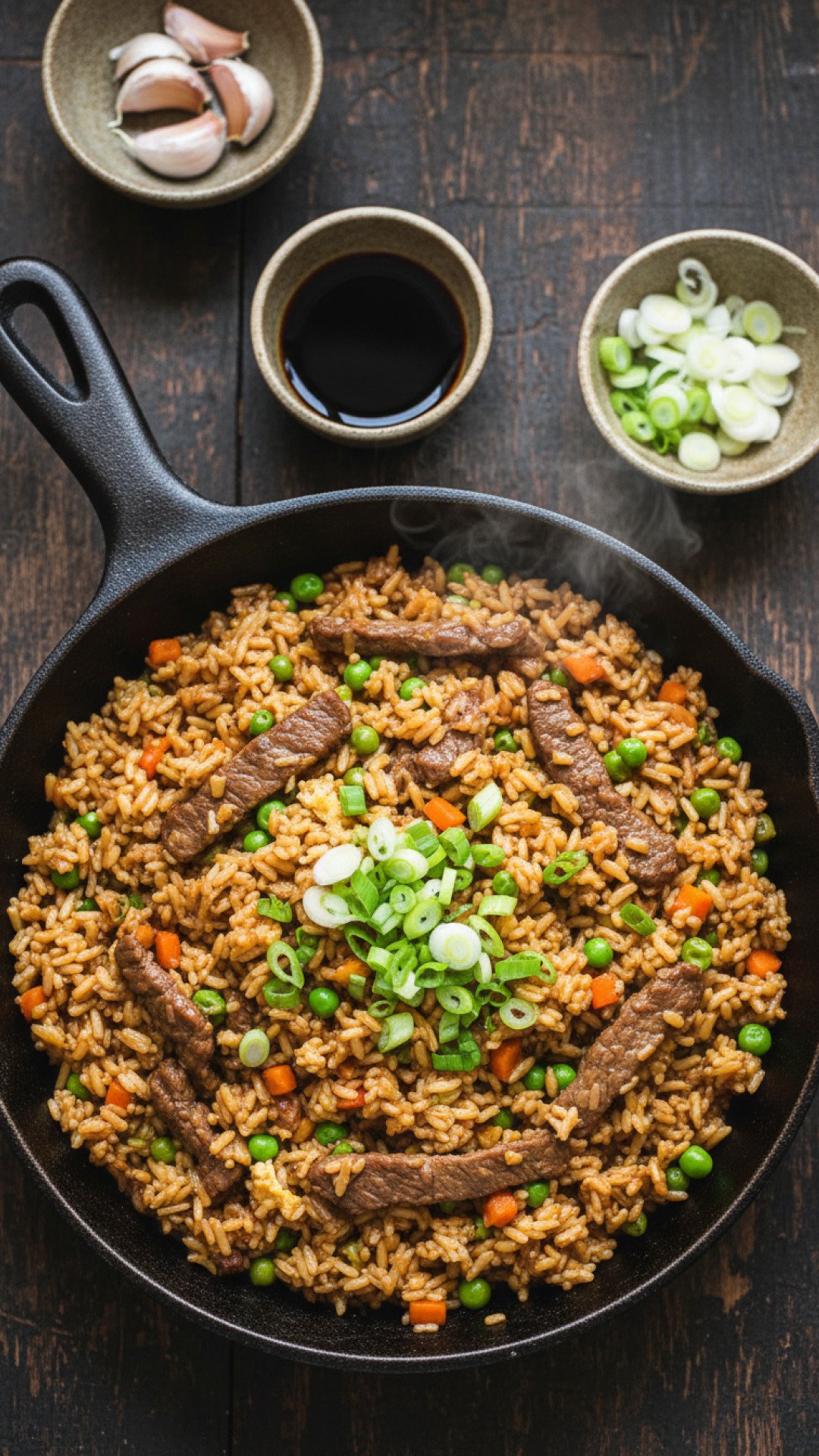 The Ultimate Savory Onion Beef Fried Rice Recipe 4 The Ultimate Savory Onion Beef Fried Rice Preparation