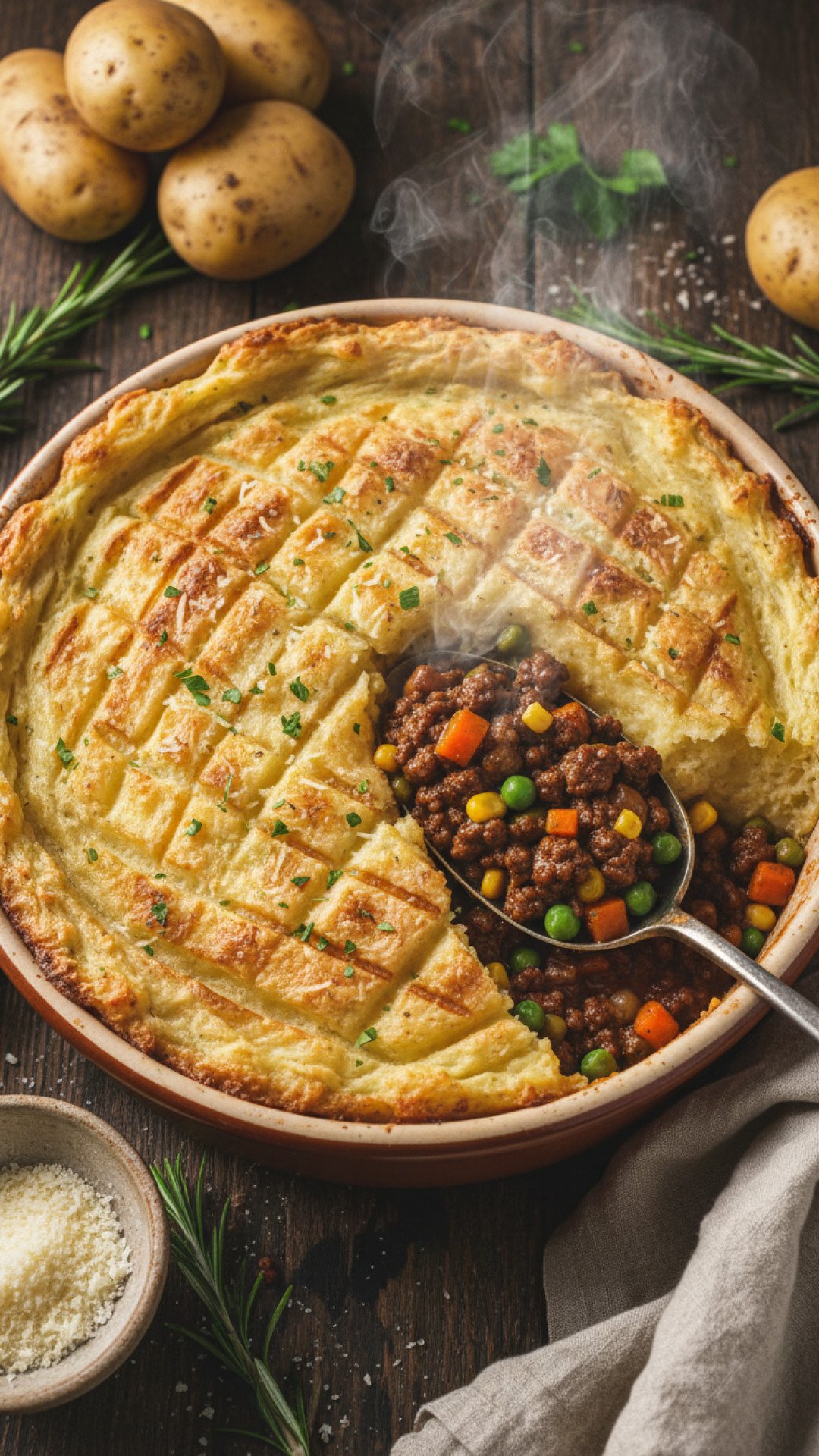 The Ultimate Shepherd's Pie Recipe for Cozy Family Dinners 4 The Ultimate Shepherd's Pie Preparation