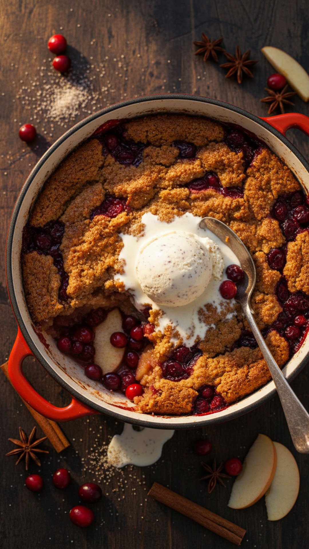 Warm and Cozy Spiced Cranberry Apple Cobbler 4 The Ultimate Spiced Cranberry Apple Cobbler Preparation