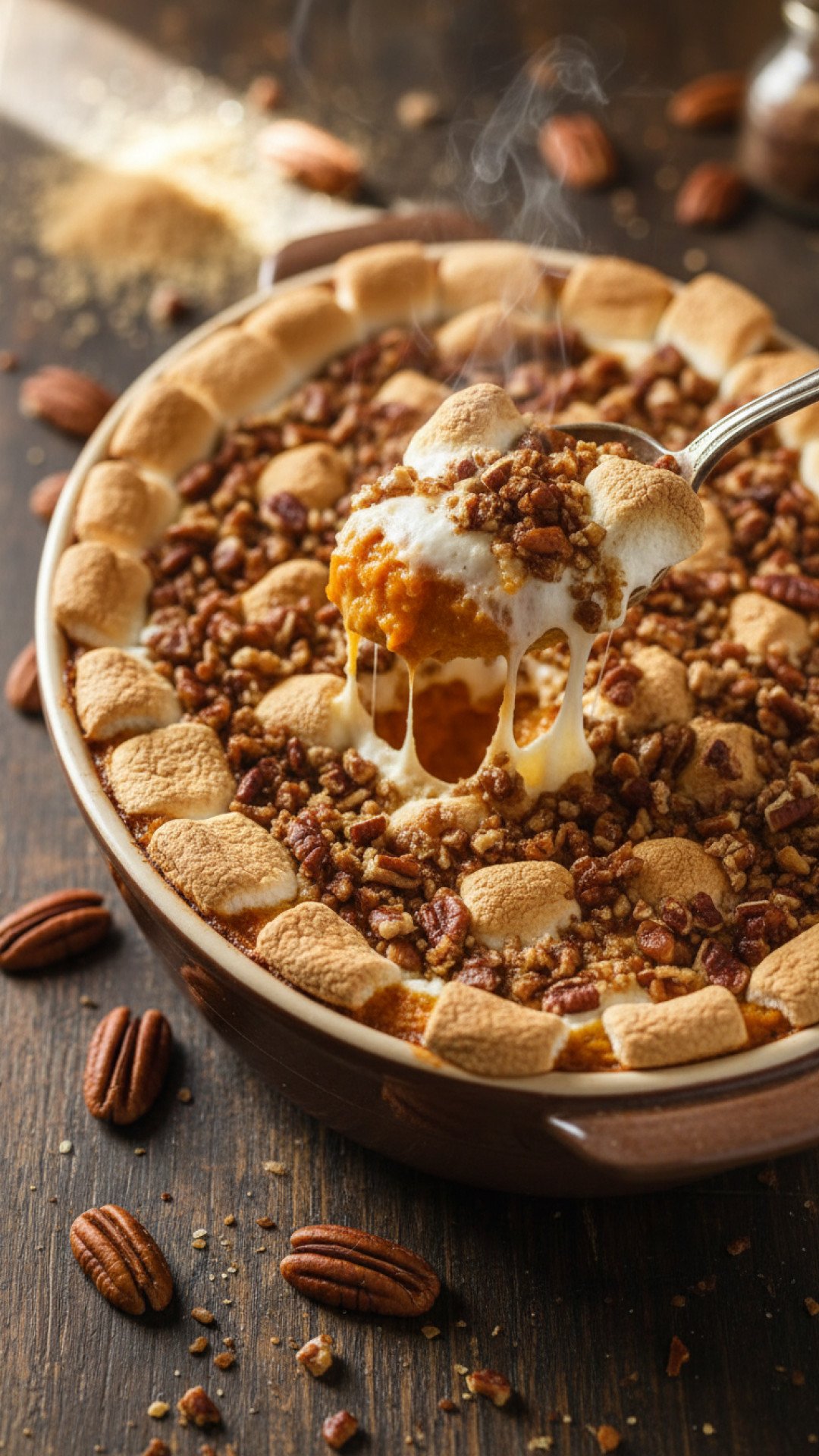 The Most Decadent Sweet Potato Casserole with Marshmallows Ever 4 The Ultimate Sweet Potato Casserole with Marshmallows Preparation