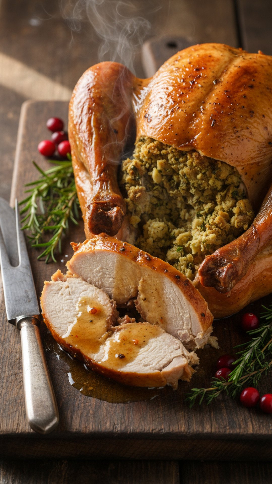 The Ultimate Oven Roasted Stuffed Turkey 4 Traditional Oven Roasted Stuffed Turkey Preparation