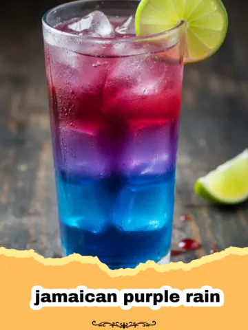 The Authentic Jamaican Purple Rain Cocktail Guide