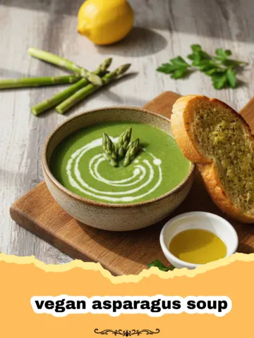 The Most Luxurious Creamy Vegan Asparagus Soup You Will Ever Taste